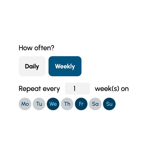 Scheduling of tasks for individual animals